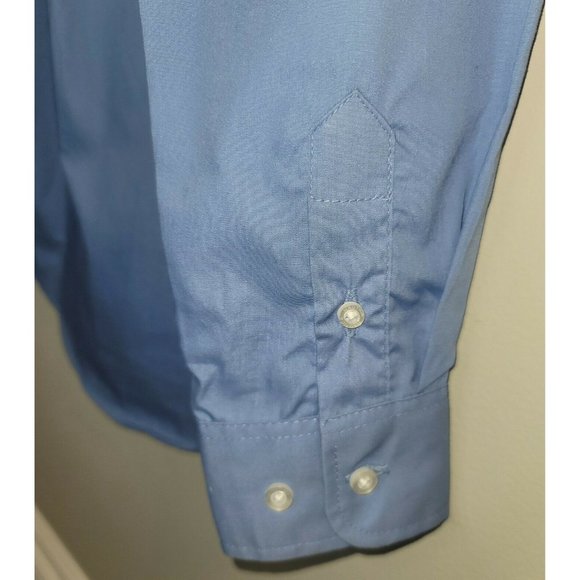 Nautica Button up Collar Shirt size 10 blue pre-owned, great condition - Picture 6 of 6